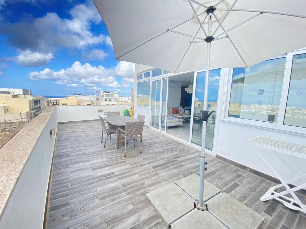 Penthouse "Maltese Scent" Apartment Mellieħa Екстериор снимка